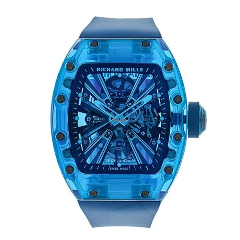 richard mille 12-01 sapphire blue|richard mille 12 01 price.